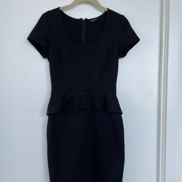 Black Peplum Dress - Picture 1 of 1